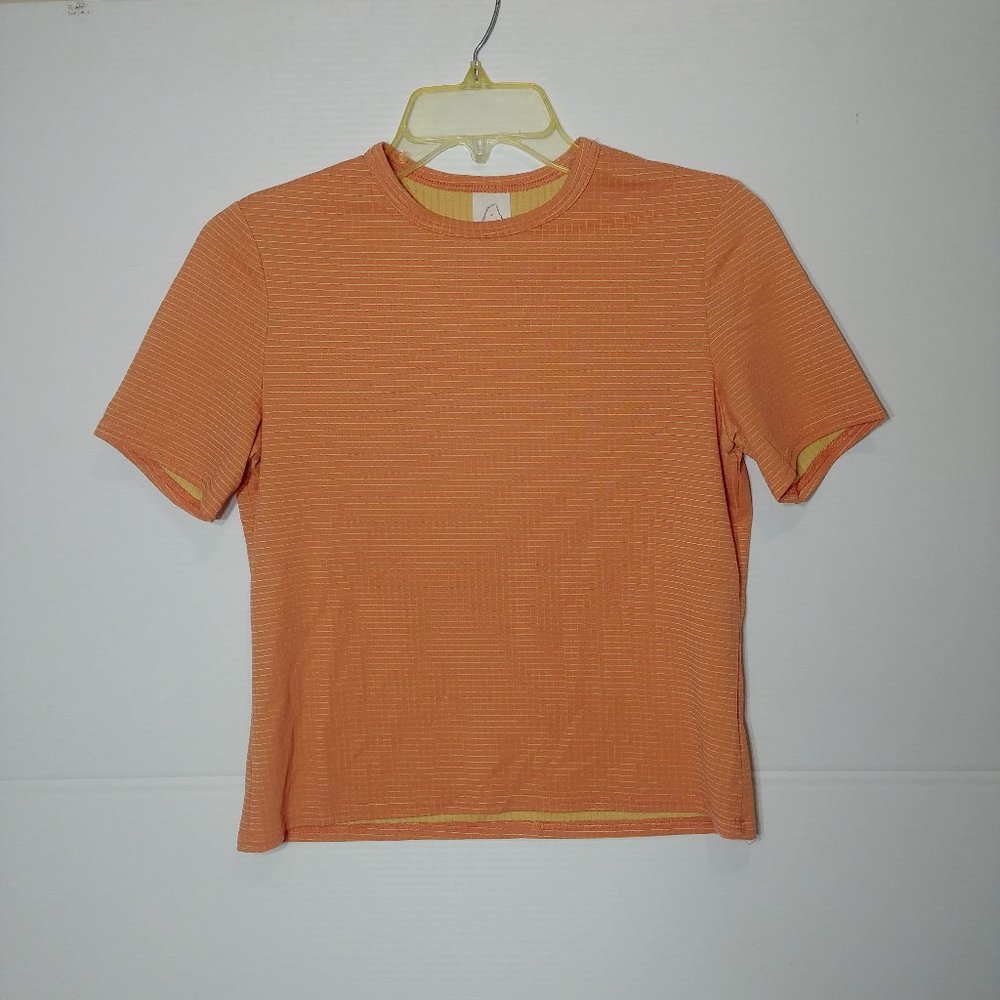 Sierra Design Women's Activewear Short-Sleeved Shirt - Small - Pre-owned - 8FXSK